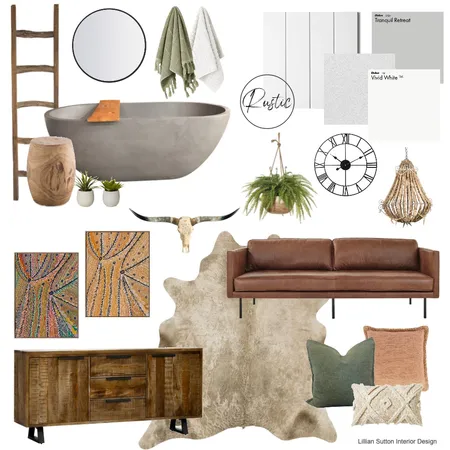 Rustic Mood board Module 3 Interior Design Mood Board by Lillian Sutton on Style Sourcebook