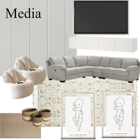 media Interior Design Mood Board by kristyritz on Style Sourcebook