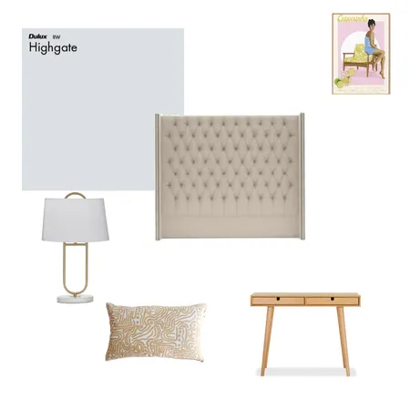 5 Chev Guest Room Interior Design Mood Board by FreyaW on Style Sourcebook