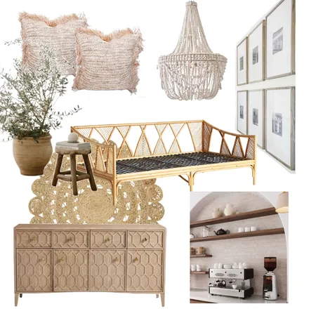 Boho reception Interior Design Mood Board by Oleander & Finch Interiors on Style Sourcebook