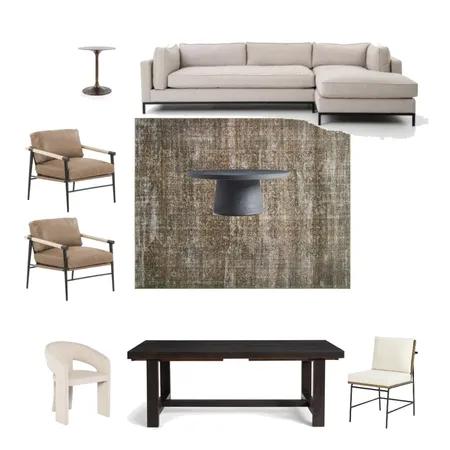 BattigelliLivingRoom Interior Design Mood Board by LC Design Co. on Style Sourcebook