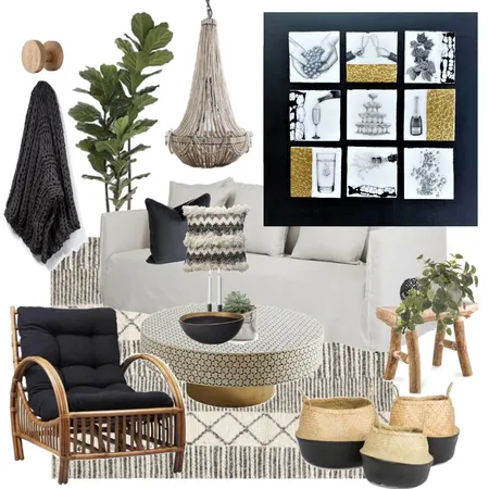 Champagne Boho luxe Interior Design Mood Board by andrea.moser@bigpond.com on Style Sourcebook