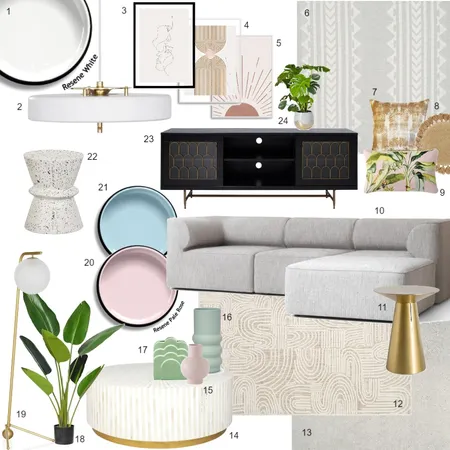 Lounge Interior Design Mood Board by Ghost on Style Sourcebook