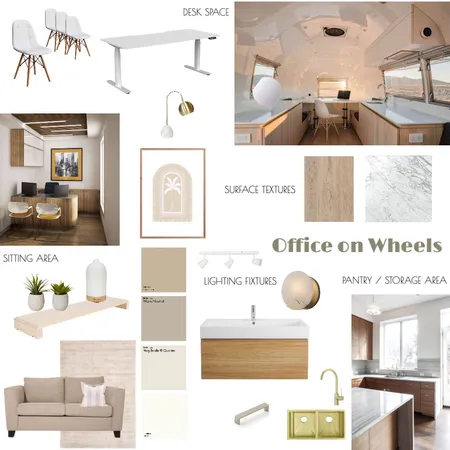 MOBILE OFFICE Interior Design Mood Board by nooreenmulk on Style Sourcebook