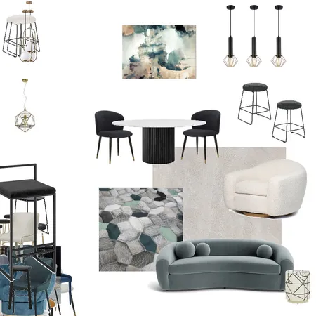 Ramona dining lounge FINAL Interior Design Mood Board by Little Design Studio on Style Sourcebook