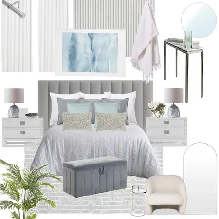 Tatiana Main Bedroom Interior Design Mood Board by Eliza Grace Interiors on Style Sourcebook