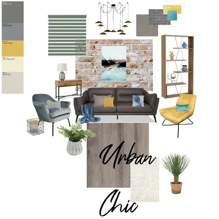 Urban Chic Living in Joburg Interior Design Mood Board by Debz Dezign on Style Sourcebook