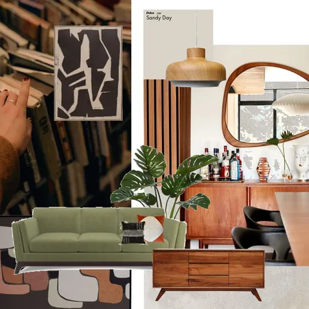 Ethnic MCM Interior Design Mood Board by xellie.li on Style Sourcebook