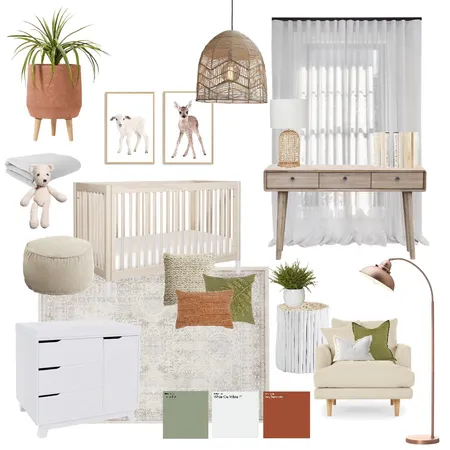 Shelby’s Nursery Interior Design Mood Board by CC Interiors on Style Sourcebook