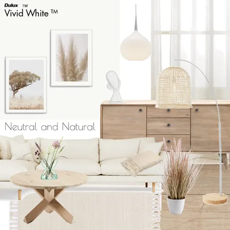 Neutral and Natural Interior Design Mood Board by Vettey Interior Design on Style Sourcebook