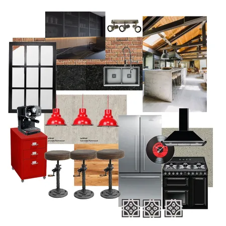 Industrial kitchen Interior Design Mood Board by GK ESTÚDIO on Style Sourcebook