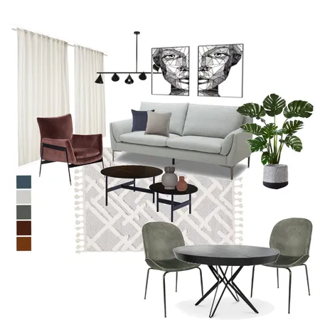 dandddddd Interior Design Mood Board by HELEN NIZAN STUDIO on Style Sourcebook