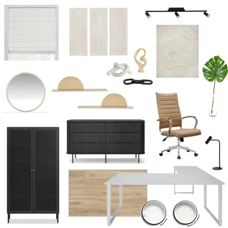 Office Sample Board Interior Design Mood Board by PAX Interior Design on Style Sourcebook