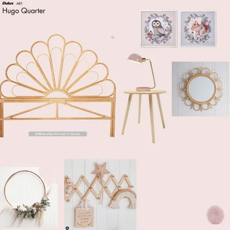 Josie's New Room - CANE Interior Design Mood Board by trueblueaussiegal89 on Style Sourcebook