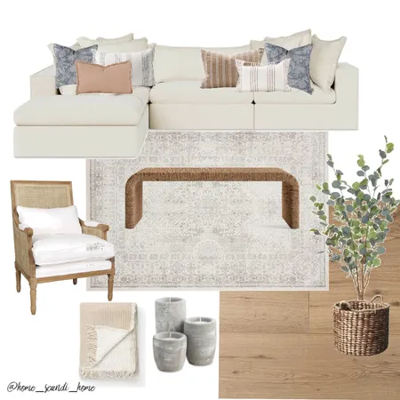 Neutral Living Room Interior Design Mood Board by @home_scandi_home on Style Sourcebook