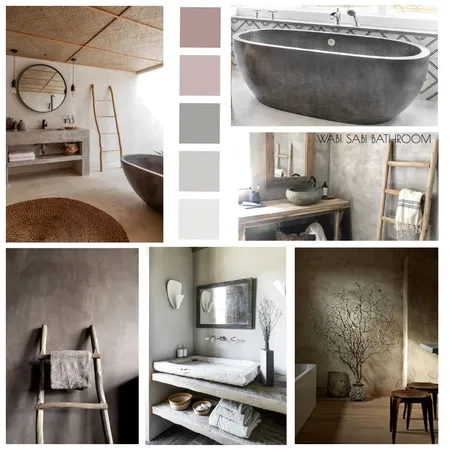 Wabi Sabi bathroom Interior Design Mood Board by allysonnewby on Style Sourcebook