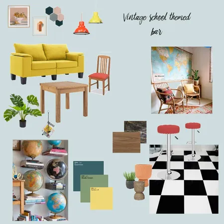 vintage bar Interior Design Mood Board by erma on Style Sourcebook