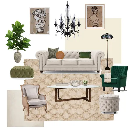 Elizabeth Lounge Interior Design Mood Board by Ar.Al on Style Sourcebook