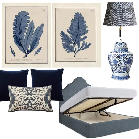 hamptons bedroom Interior Design Mood Board by hannahclarkinteriors on Style Sourcebook