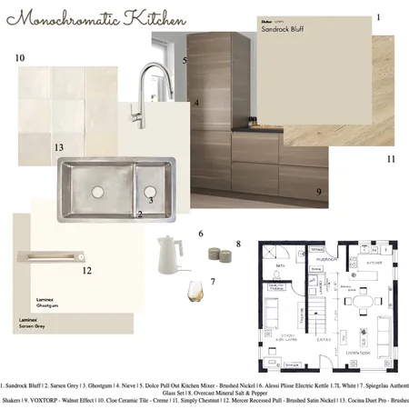 IDI Module 9 | Kitchen Interior Design Mood Board by _chelee_ on Style Sourcebook