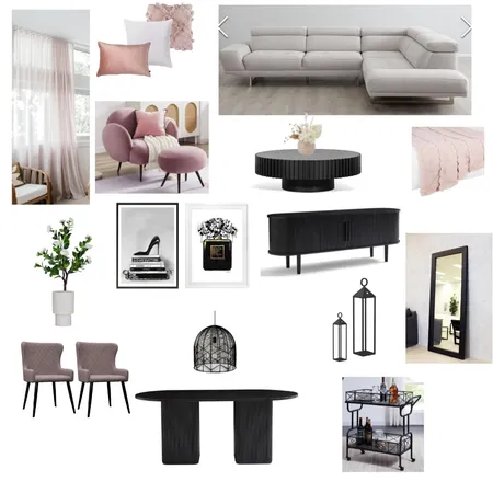 townhouse- living Interior Design Mood Board by angiegergis on Style Sourcebook