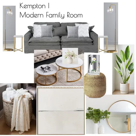 Kempton Modern Family Room Interior Design Mood Board by Nancy Deanne on Style Sourcebook