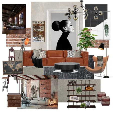 Urban chic Interior Design Mood Board by GK ESTÚDIO on Style Sourcebook