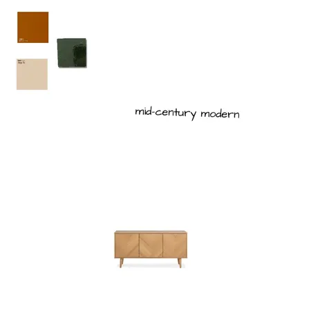 Mid century modern Interior Design Mood Board by GmCarrier on Style Sourcebook