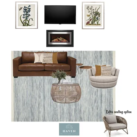 Family Room Interior Design Mood Board by Haven Interior Style on Style Sourcebook