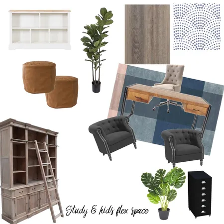 Study and flex space Interior Design Mood Board by BTB Interior Design on Style Sourcebook