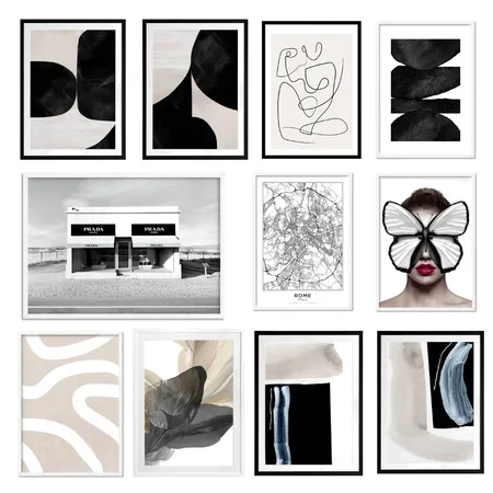 Artwork inspiration Interior Design Mood Board by Designed By Nat on Style Sourcebook