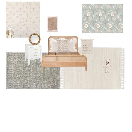 Jojo Blush/ Wicker Interior Design Mood Board by leahturley24 on Style Sourcebook