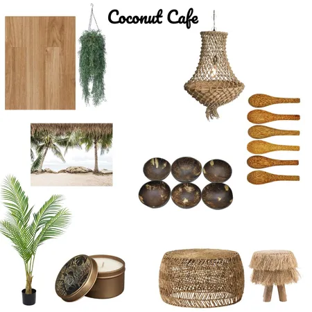 Coconut cafe Interior Design Mood Board by romane123 on Style Sourcebook