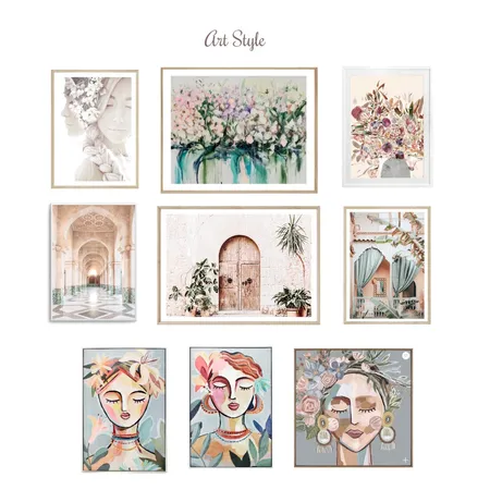 Vicki Art Interior Design Mood Board by Style by Sisters on Style Sourcebook