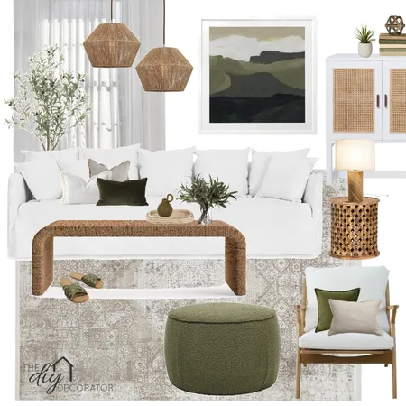 Neutral living Interior Design Mood Board by Thediydecorator on Style Sourcebook
