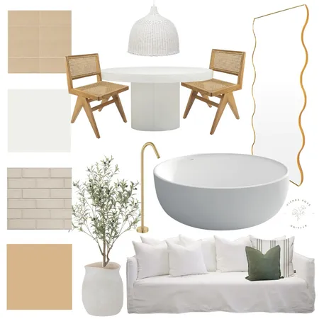 Mediterranean Inspired Home Interior Design Mood Board by Vienna Rose Interiors on Style Sourcebook