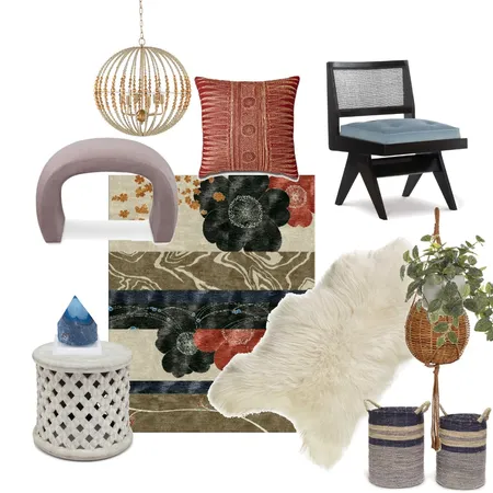 Channel Your Inner Hippie Interior Design Mood Board by CherylatKravet on Style Sourcebook