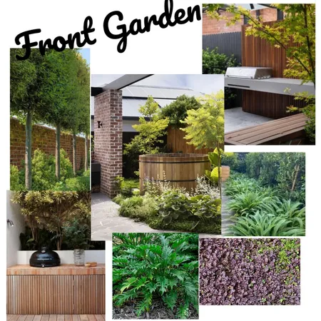 Rob and Nina Front Garden Interior Design Mood Board by Leigh Fairbrother on Style Sourcebook