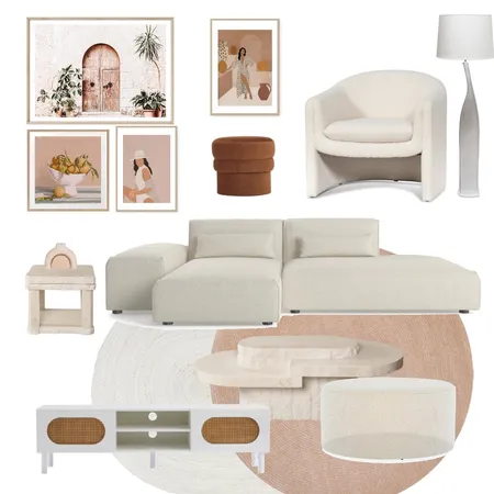 Lounge B Boucle Interior Design Mood Board by Soosky on Style Sourcebook