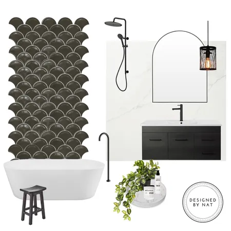 Bathroom Interior Design Mood Board by Designed By Nat on Style Sourcebook