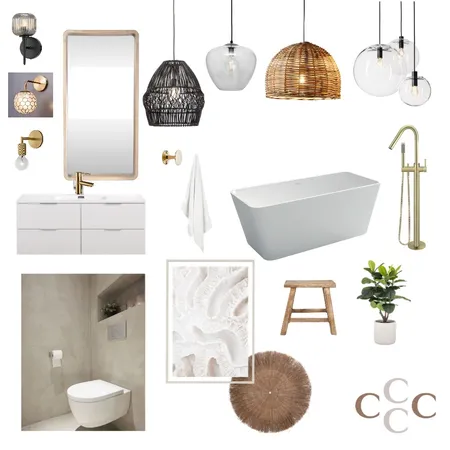 Lindsay & Matt - Ensuite Interior Design Mood Board by CC Interiors on Style Sourcebook