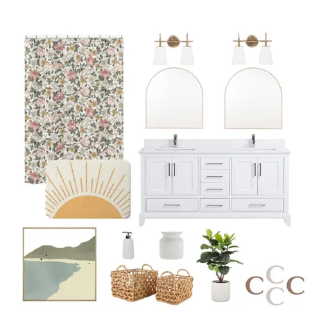 Mackenzie’s Bathroom Interior Design Mood Board by CC Interiors on Style Sourcebook