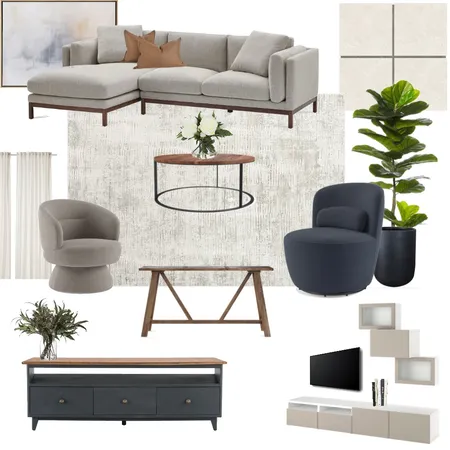 CHEN - Contemporary Hamptons Interior Design Mood Board by Kahli Jayne Designs on Style Sourcebook