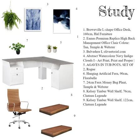 Study Interior Design Mood Board by InteriorYens on Style Sourcebook