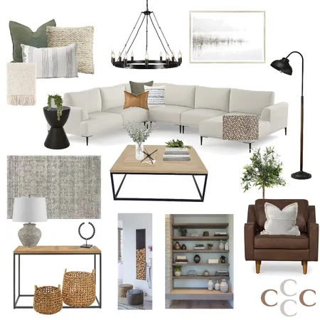 Heather - Living space Interior Design Mood Board by CC Interiors on Style Sourcebook