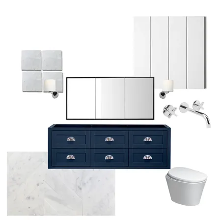 Ensuite Feb 2022 Interior Design Mood Board by Kate Halpin Design on Style Sourcebook