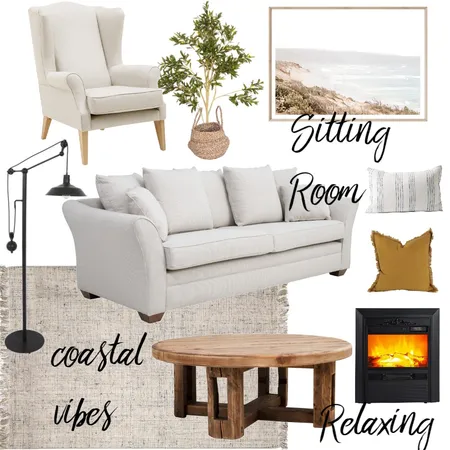 Sitting Room Interior Design Mood Board by becky.arnold2016@outlook.com on Style Sourcebook