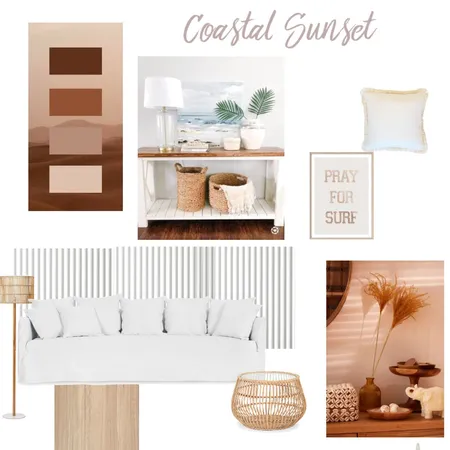 Zonsondergang aan de kust Interior Design Mood Board by Meshuis on Style Sourcebook