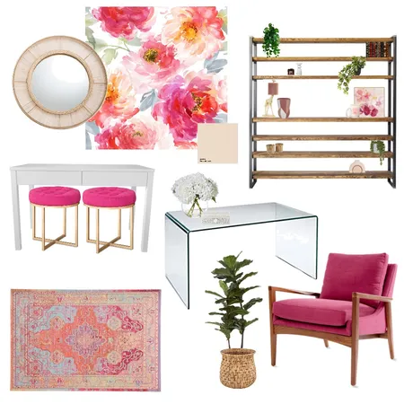 Pink Interior Design Mood Board by ShanDenkhaus on Style Sourcebook