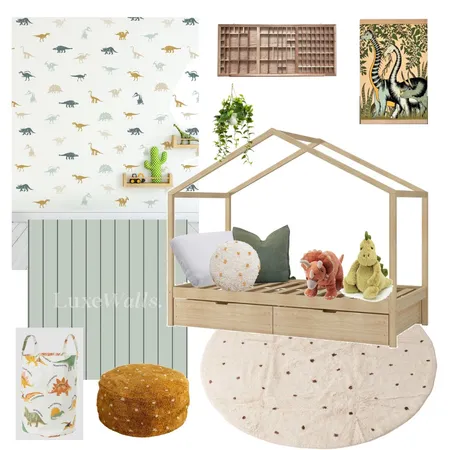 Dino Room 2 Interior Design Mood Board by Styled By Leigh on Style Sourcebook